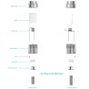 Cabezal reparable (RBA) para Joyetech Cubis original