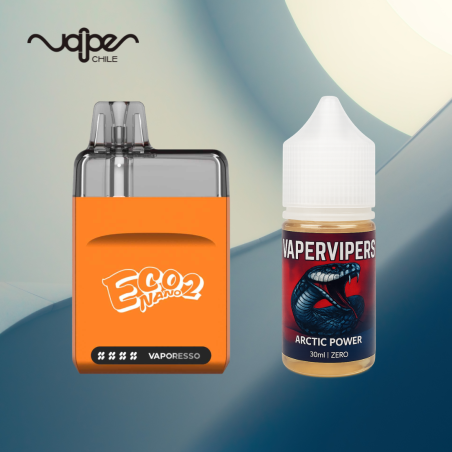 Kit de Inicio: 1x Vaporesso Eco Nano 2 + Líquido 30ml